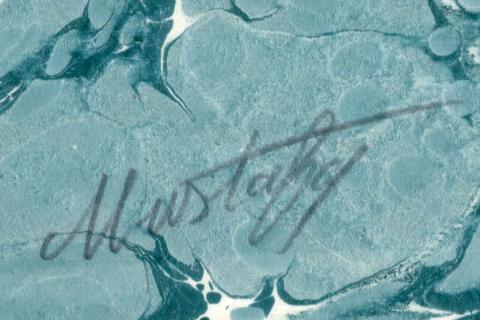 Mustafa's signature